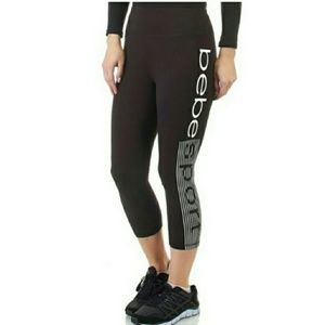 Bebe Sport Capri Yoga Pants